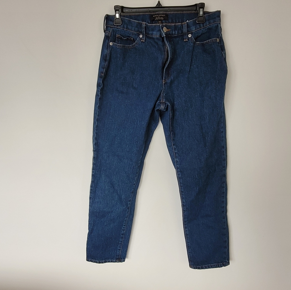 Banana Republic Blue Mom Jeans size 28/6